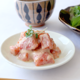 閲覧用【299022】紅鮭の味噌マヨ山わさび和え200㌘