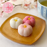 閲覧用【394616】季節の花もち(春)【桜・白梅・紅梅】 各3個入